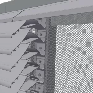 Colt Extruded Weather Louvre (EWL)