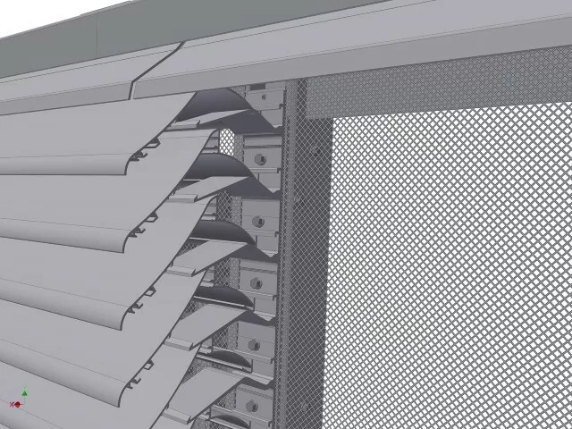 Colt Extruded Weather Louvre (EWL)